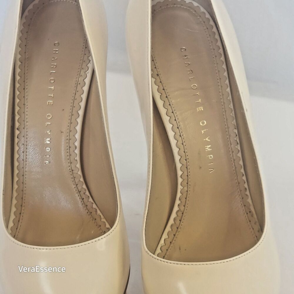 Charlotte Olympia Bejeweled Dolly Platform Pump Shoes SZ 38 MSRP $895 NWB - Picture 10 of 14